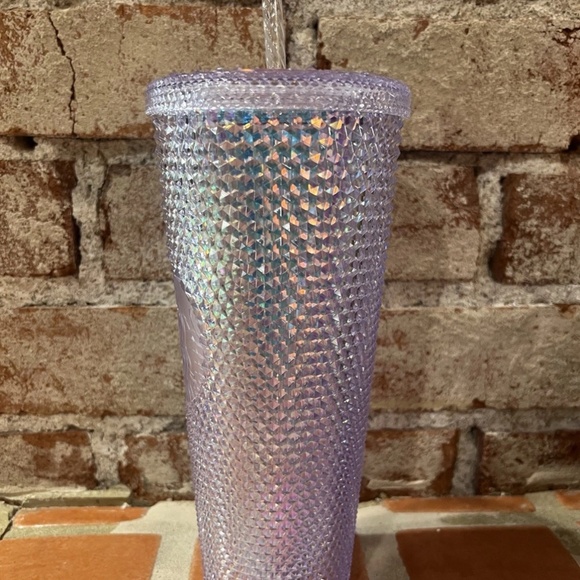 NEW Starbucks Holiday Limited Iridescent Unicorn Jewel Tumbler Venti 24oz Clear - Picture 9 of 13